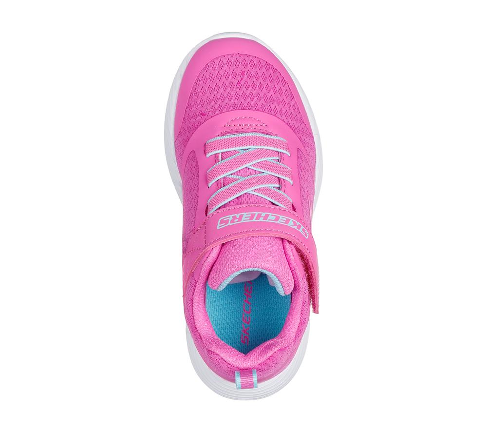 Girls's Skechers Dyna-Lite - Venice Cruise Sneakers Pink / Aqua  USA |  4196-DOTVY