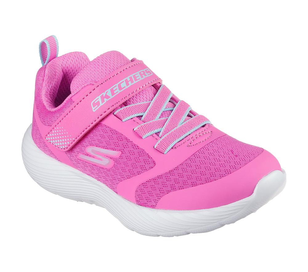Girls's Skechers Dyna-Lite - Venice Cruise Sneakers Pink / Aqua  USA |  4196-DOTVY