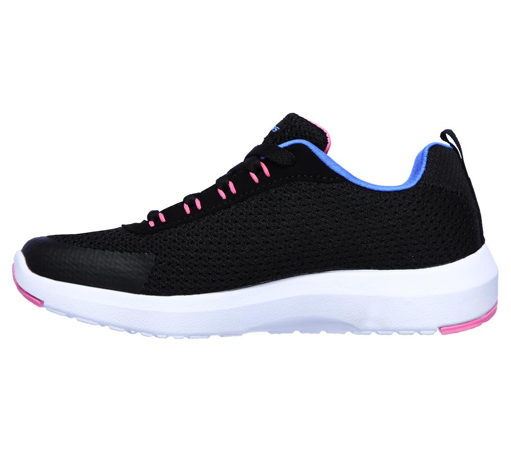 Girls's Skechers Dynamic Tread Sneakers Black / Multicolor  USA |  5916-PCLIS