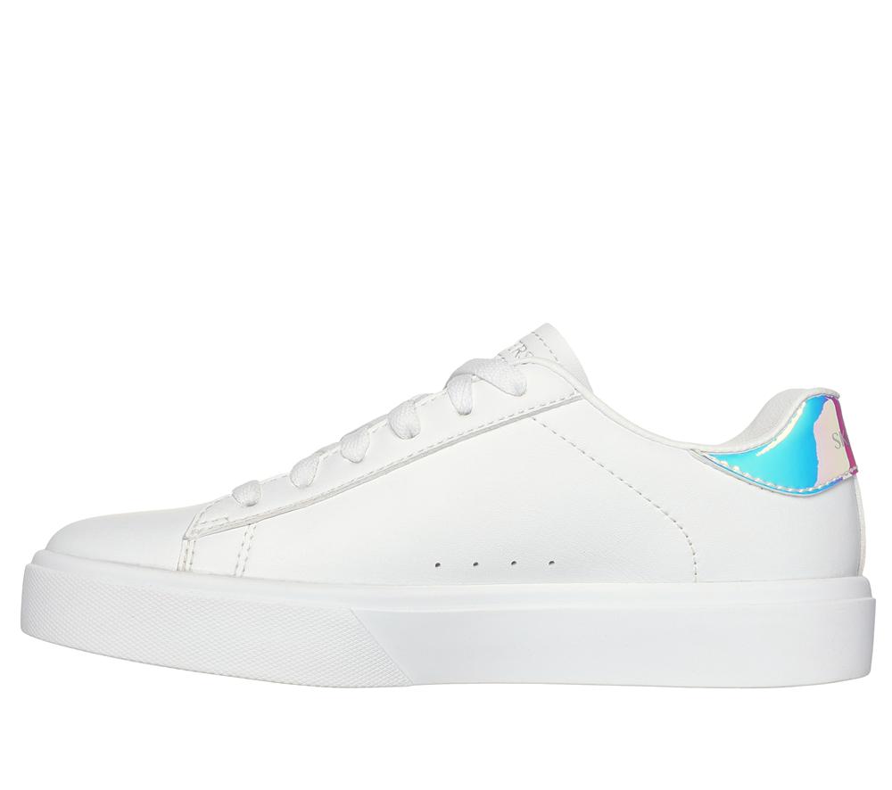 Girls's Skechers Eden LX - Magical Dream Sneakers White / Silver  USA |  5160-KPIGQ