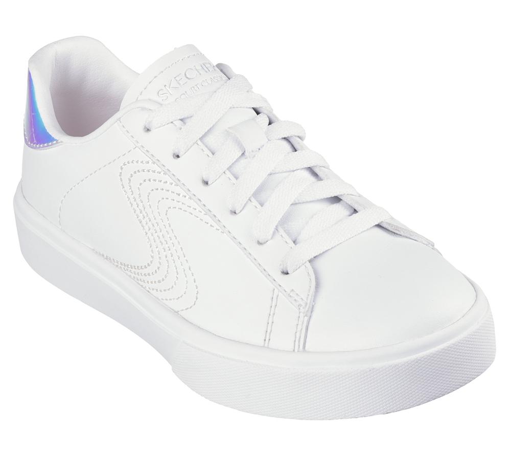 Girls's Skechers Eden LX - Magical Dream Sneakers White / Silver  USA |  5160-KPIGQ