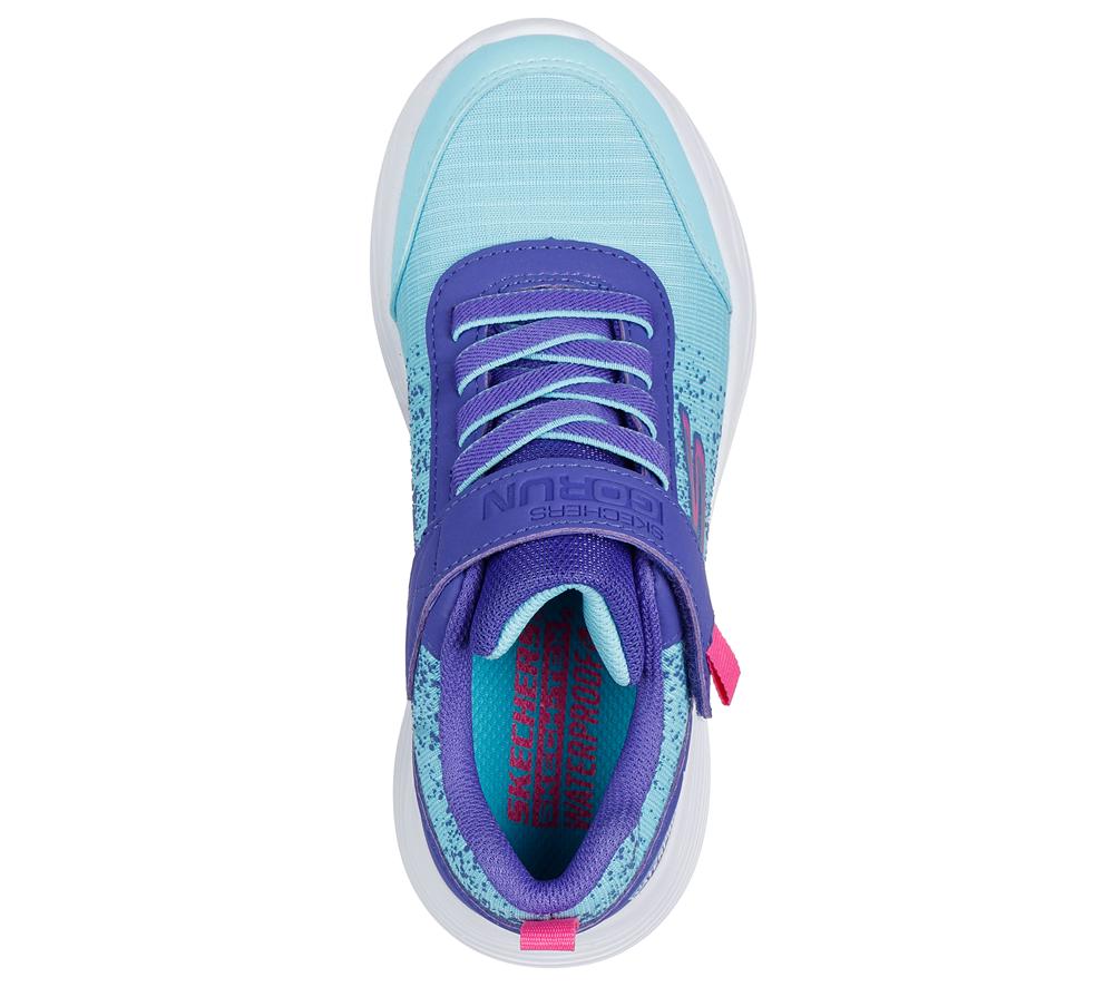 Girls's Skechers GO RUN 400 V.2 Sneakers Purple / Turquoise  USA |  5647-FNQJU
