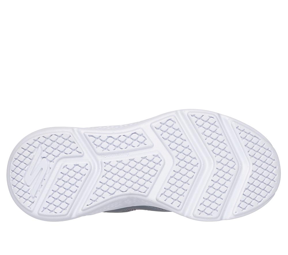 Girls's Skechers GO RUN Elevate - Spectacular Speed Sneakers Grey  USA |  0523-MJUVW