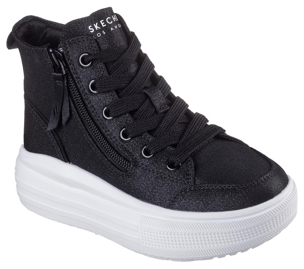 Girls's Skechers Hyperlift Sneakers Black  USA |  8917-LTBSC