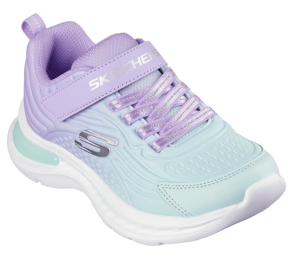 Girls's Skechers Jumpers-Tech Sneakers Lavender / Turquoise  USA |  1360-IMANS
