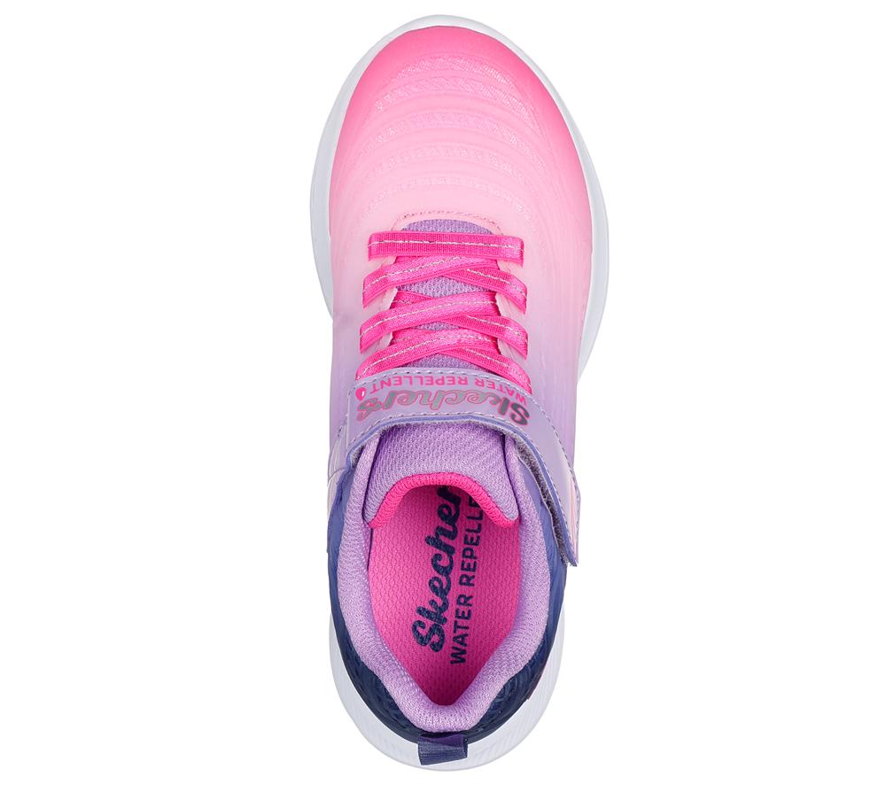 Girls's Skechers Jumpsters 2.0 - Blurred Dreams Sneakers Hot Pink / Navy  USA |  9540-YFQDR