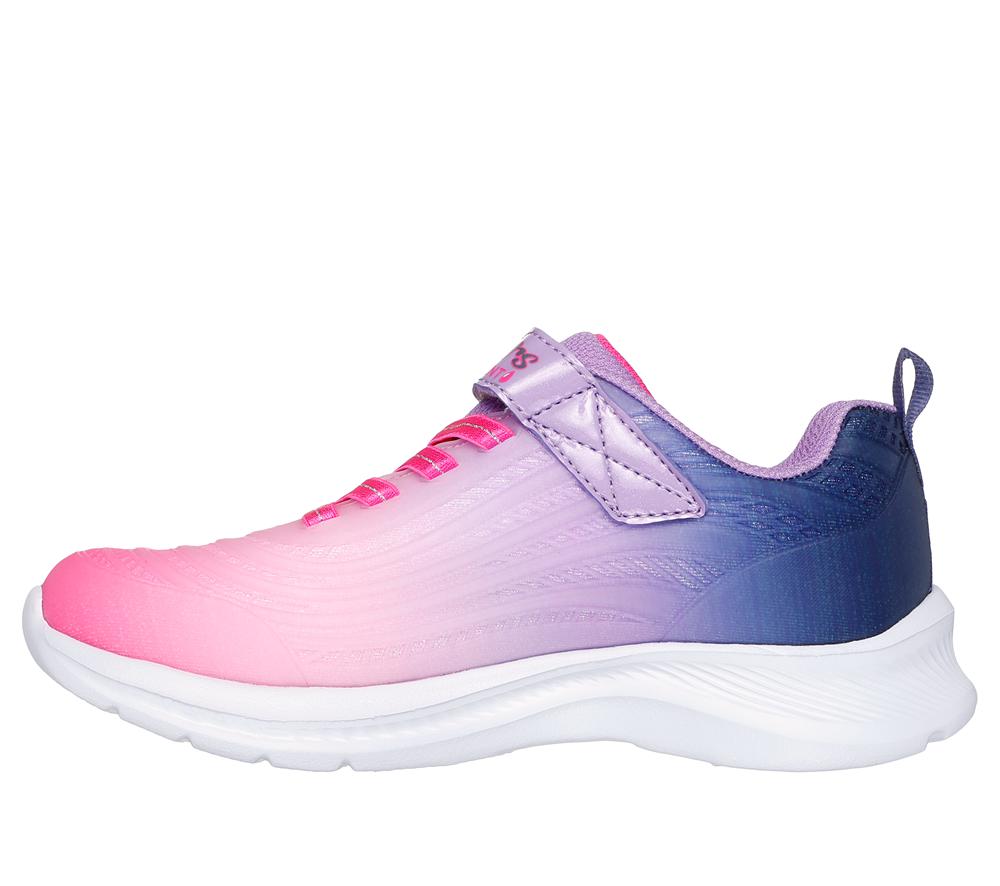 Girls's Skechers Jumpsters 2.0 - Blurred Dreams Sneakers Hot Pink / Navy  USA |  9540-YFQDR