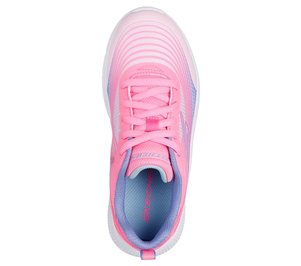 Girls's Skechers Microspec Advance Sneakers Light Pink  USA |  9532-APXKT