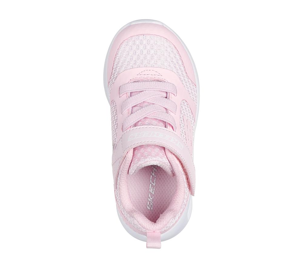 Girls's Skechers Microspec Max - Racer Gal Sneakers Light Pink  USA |  0942-ZAJYP