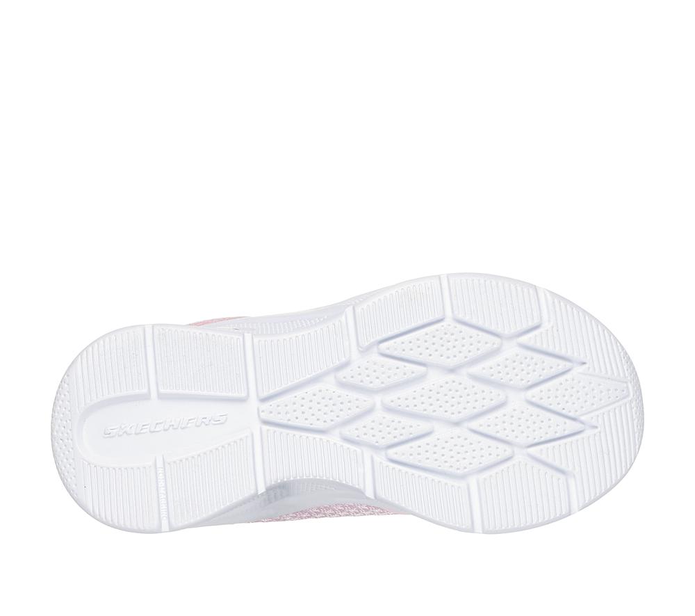 Girls's Skechers Microspec Max - Racer Gal Sneakers Light Pink  USA |  0942-ZAJYP
