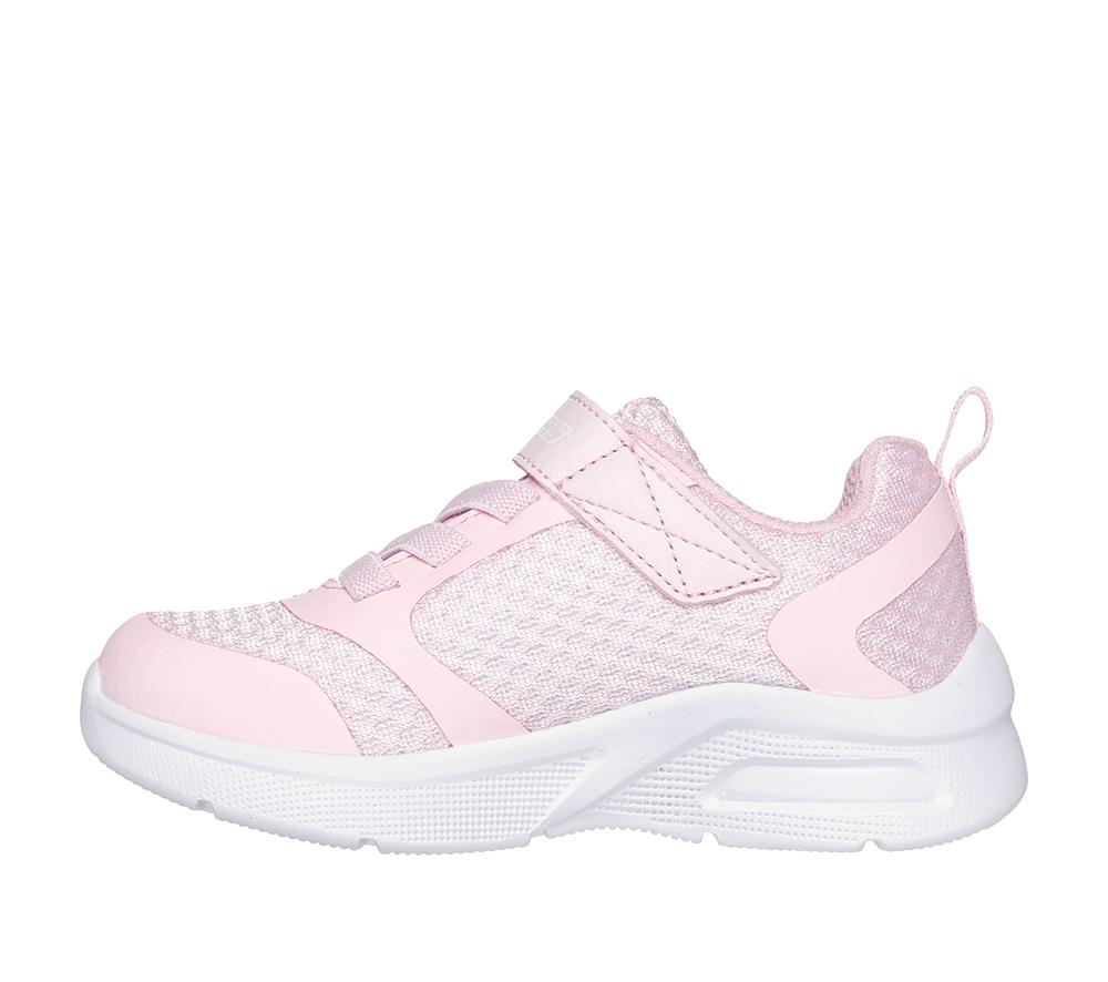 Girls's Skechers Microspec Max - Racer Gal Sneakers Light Pink  USA |  0942-ZAJYP
