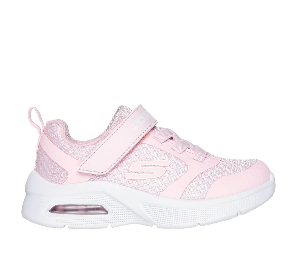 Girls\'s Skechers Microspec Max - Racer Gal Sneakers Light Pink  USA |  0942-ZAJYP