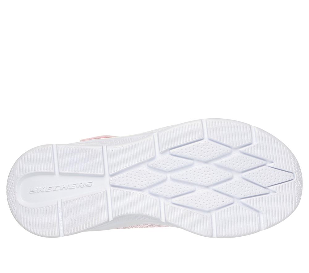 Girls's Skechers Microspec Max - Racer Gal Sneakers Light Pink  USA |  4519-DWSJO