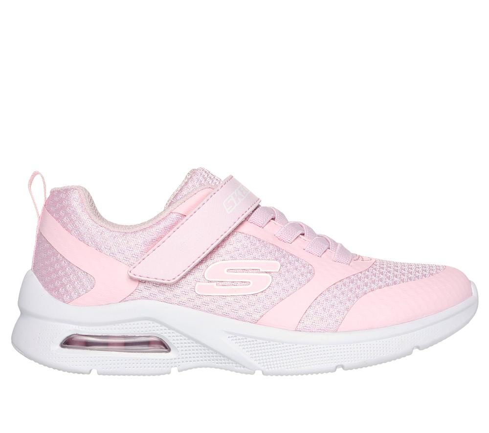 Girls\'s Skechers Microspec Max - Racer Gal Sneakers Light Pink  USA |  4519-DWSJO