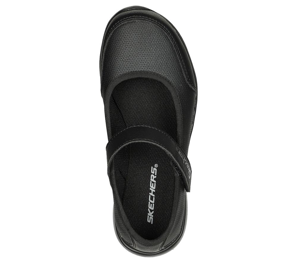 Girls's Skechers Microstrides - Recess Rules Sneakers Black  USA |  8372-NBMXA