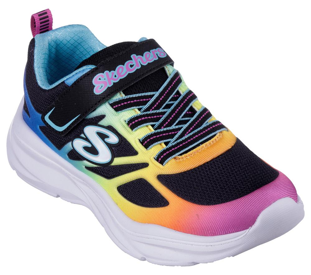 Girls's Skechers Power Jams Sneakers Black / Multicolor  USA |  9247-VENRG