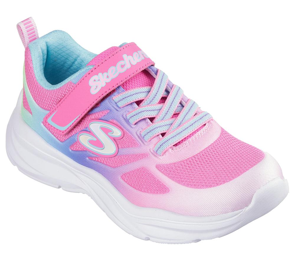 Girls's Skechers Power Jams Sneakers Hot Pink / Multicolor  USA |  3421-DXTHY