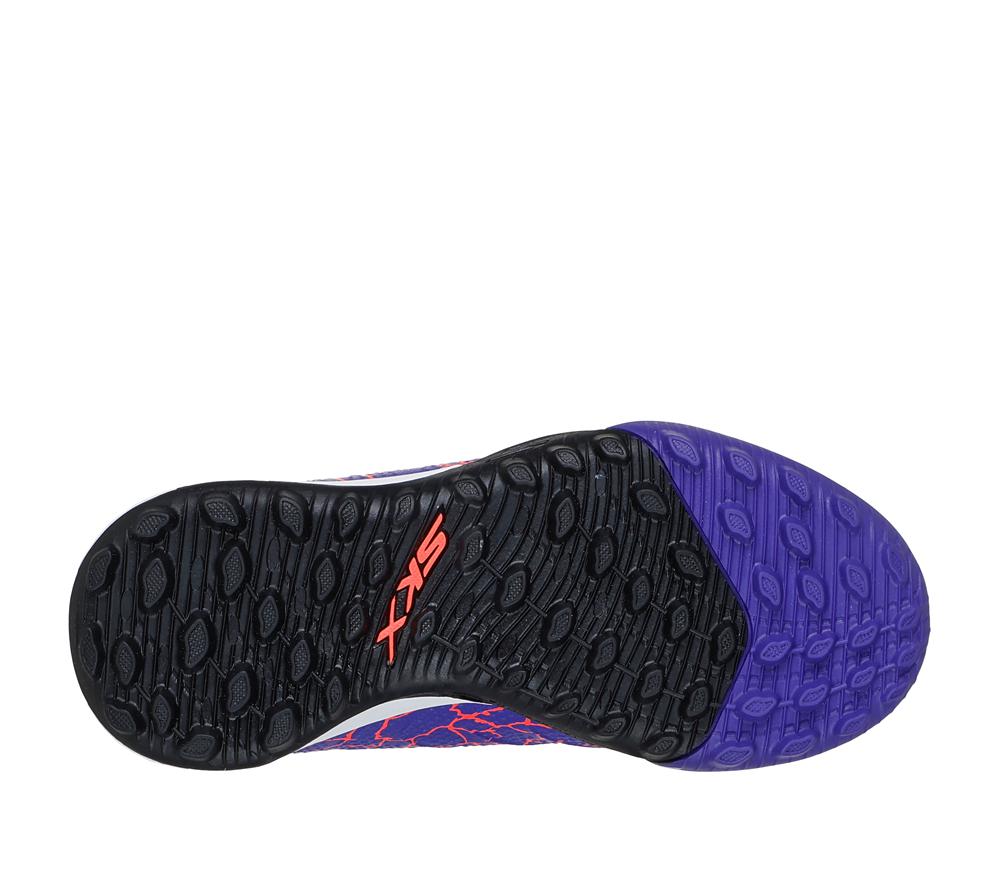 Girls's Skechers SKX_ 1.5 Jr Td TF Sneakers Purple  USA |  8123-XQSJE