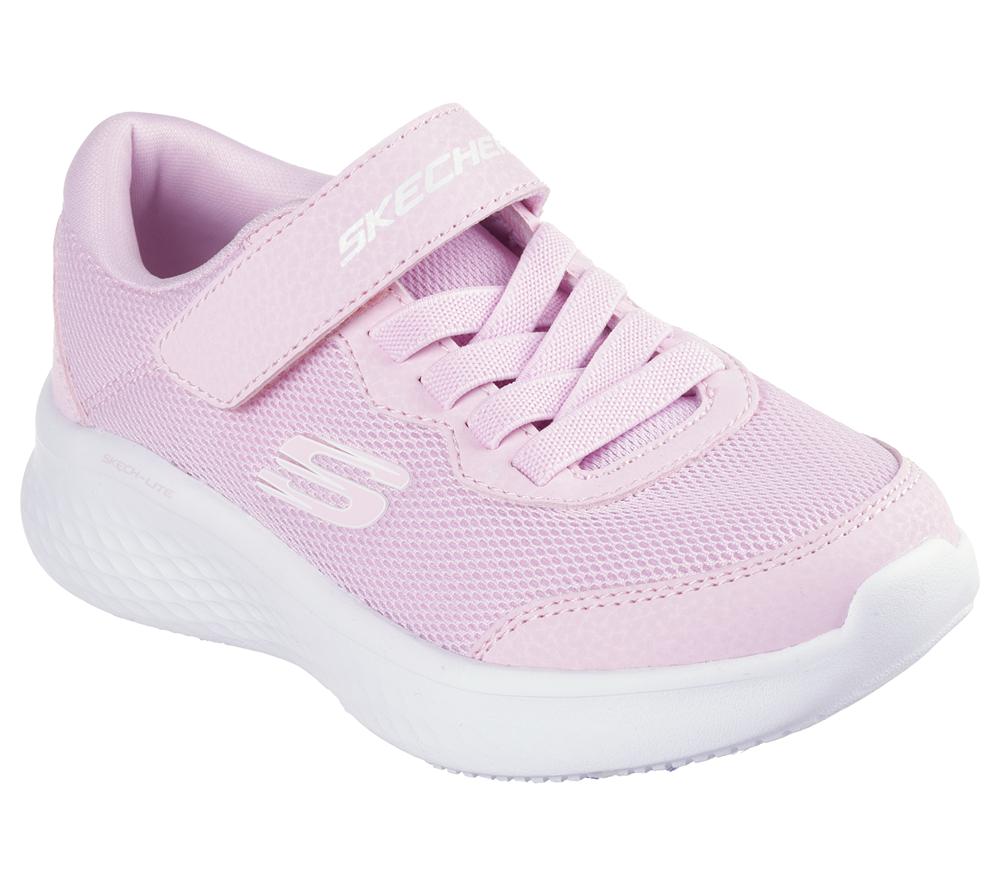 Girls's Skechers Skech-Lite Pro Lace Up Shoes Light Pink  USA |  9467-DMNQJ