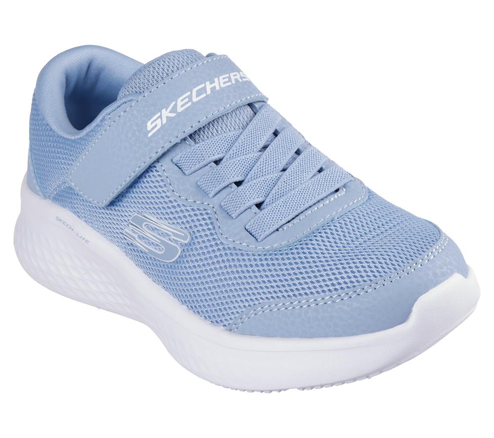 Girls's Skechers Skech-Lite Pro Lace Up Shoes Light Blue  USA |  9762-BXVSG