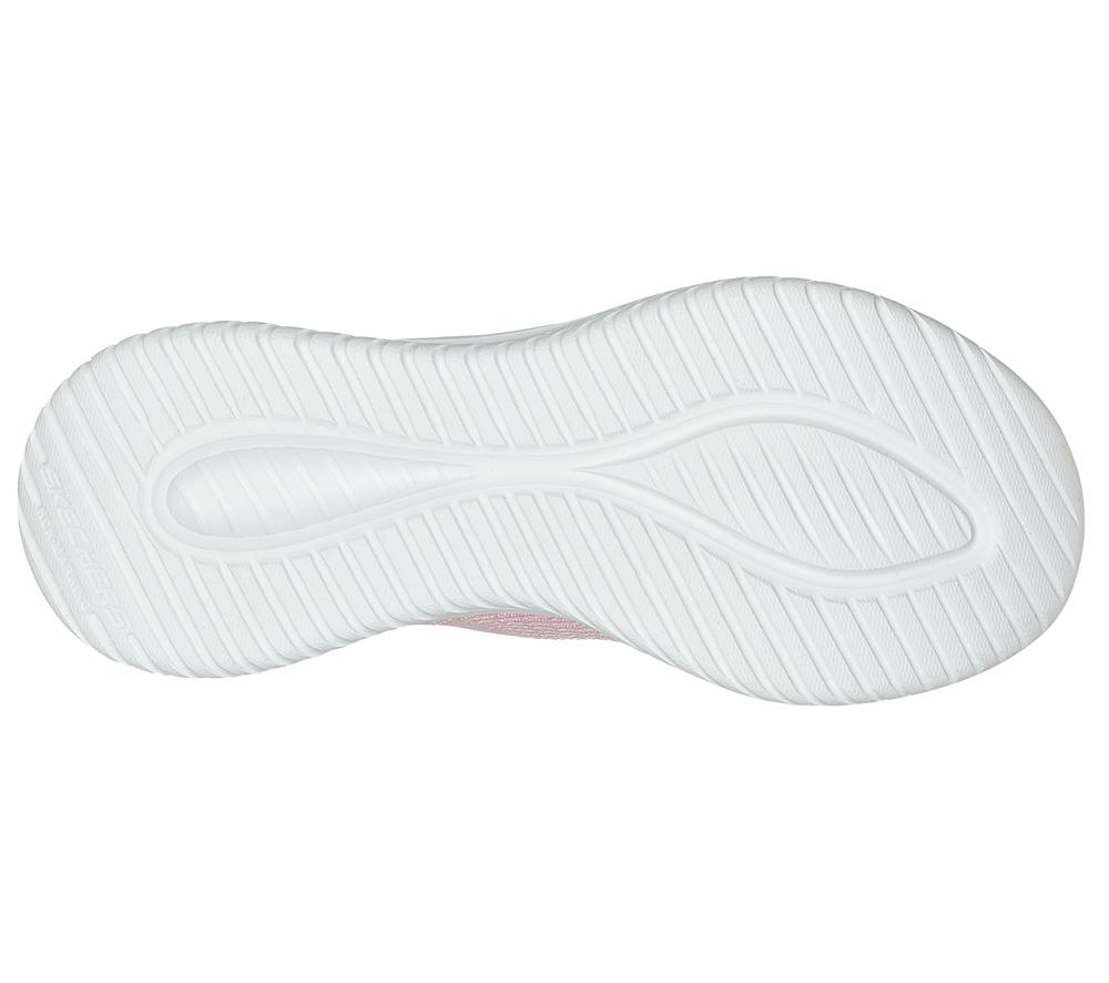 Girls's Skechers Slip-Ins: Ultra Flex 3.0 - Colory Wild Sneakers Light Pink  USA |  5869-FIUCD