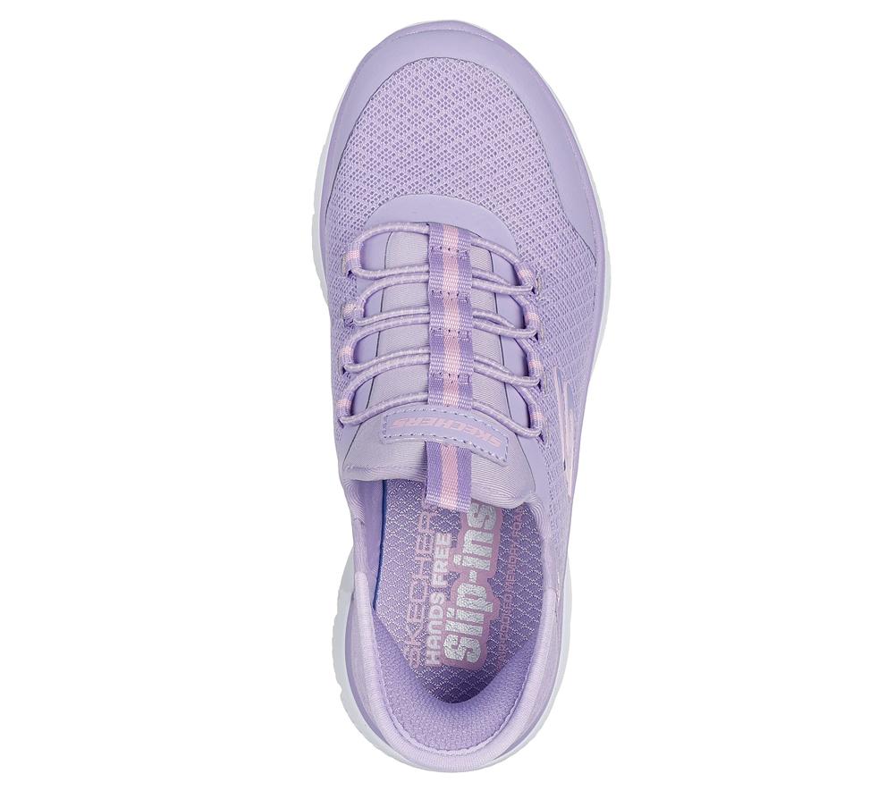 Girls's Skechers Slip-ins: Summits Sneakers Lavender Purple  USA |  4850-OCLJV