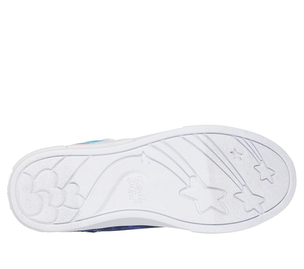 Girls's Skechers Twinkle Magic Light Up Sneakers Navy / Multicolor  USA |  7863-TFRWE