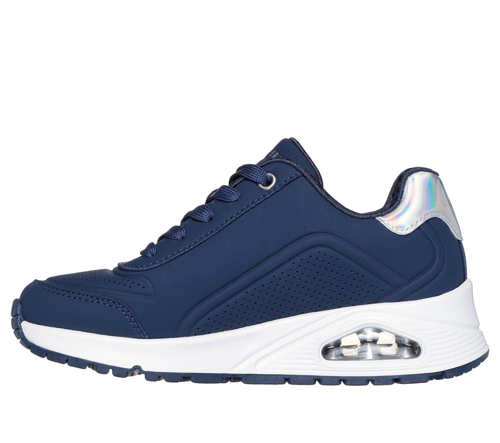 Girls's Skechers Uno Gen1 Sneakers Navy  USA |  9243-TUHOB