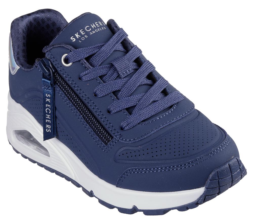 Girls's Skechers Uno Gen1 Sneakers Navy  USA |  9243-TUHOB