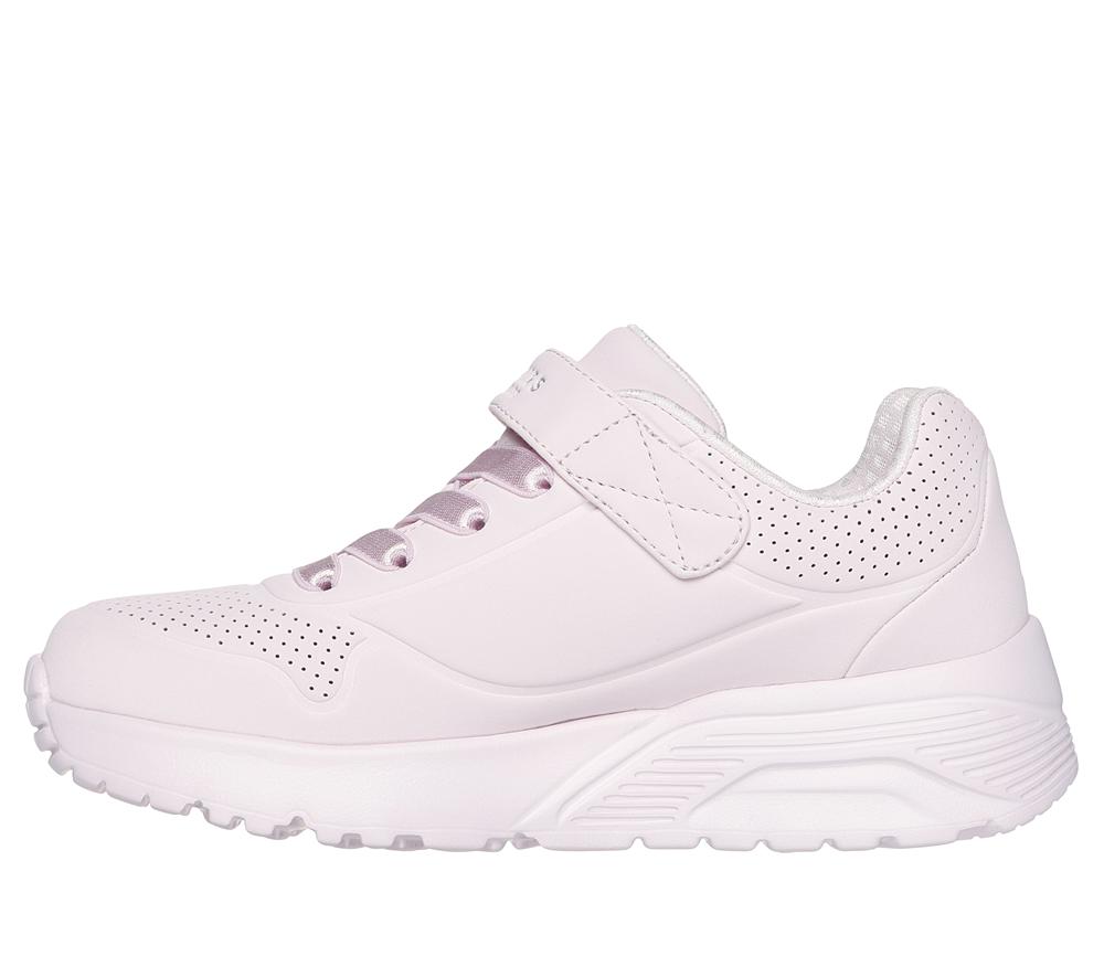 Girls's Skechers Uno Lite Sneakers Light Pink  USA |  2516-CXRNW