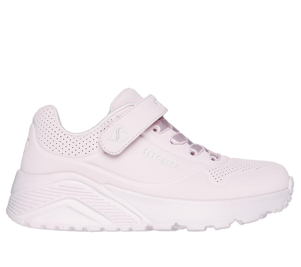 Girls\'s Skechers Uno Lite Sneakers Light Pink  USA |  2516-CXRNW