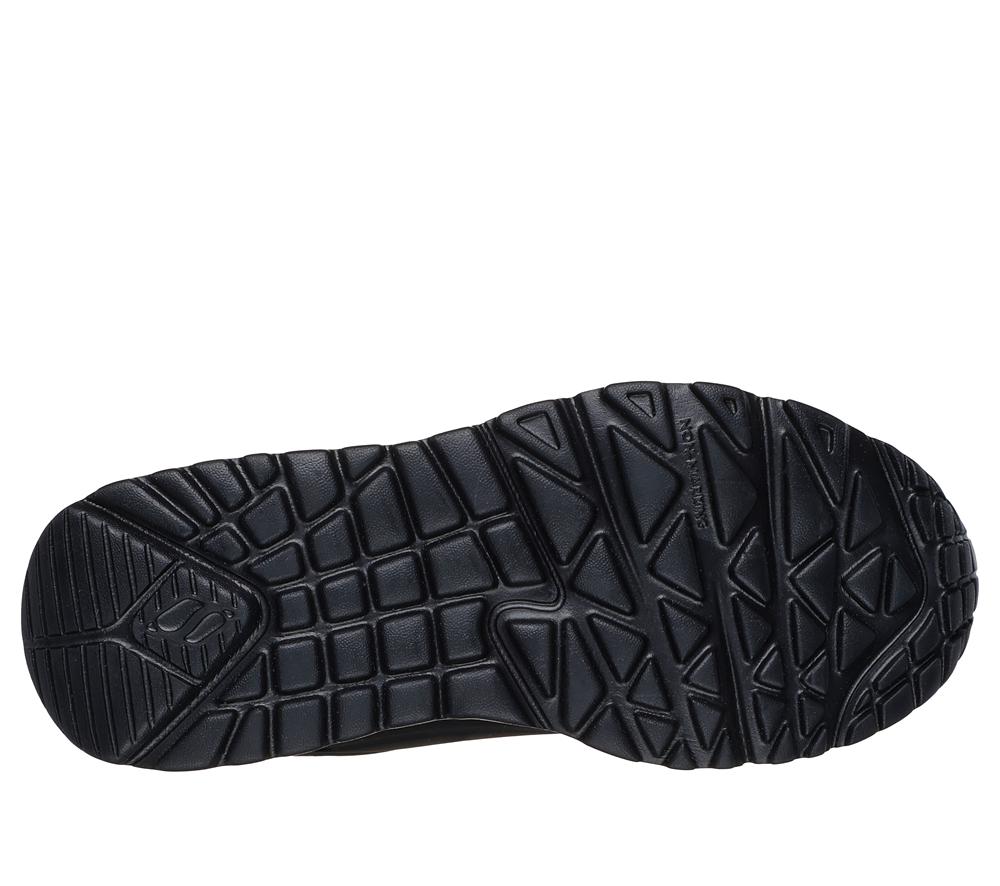 Girls's Skechers Uno Lite - My Drip Lace Up Shoes Black / Multicolor  USA |  0325-XMSNK