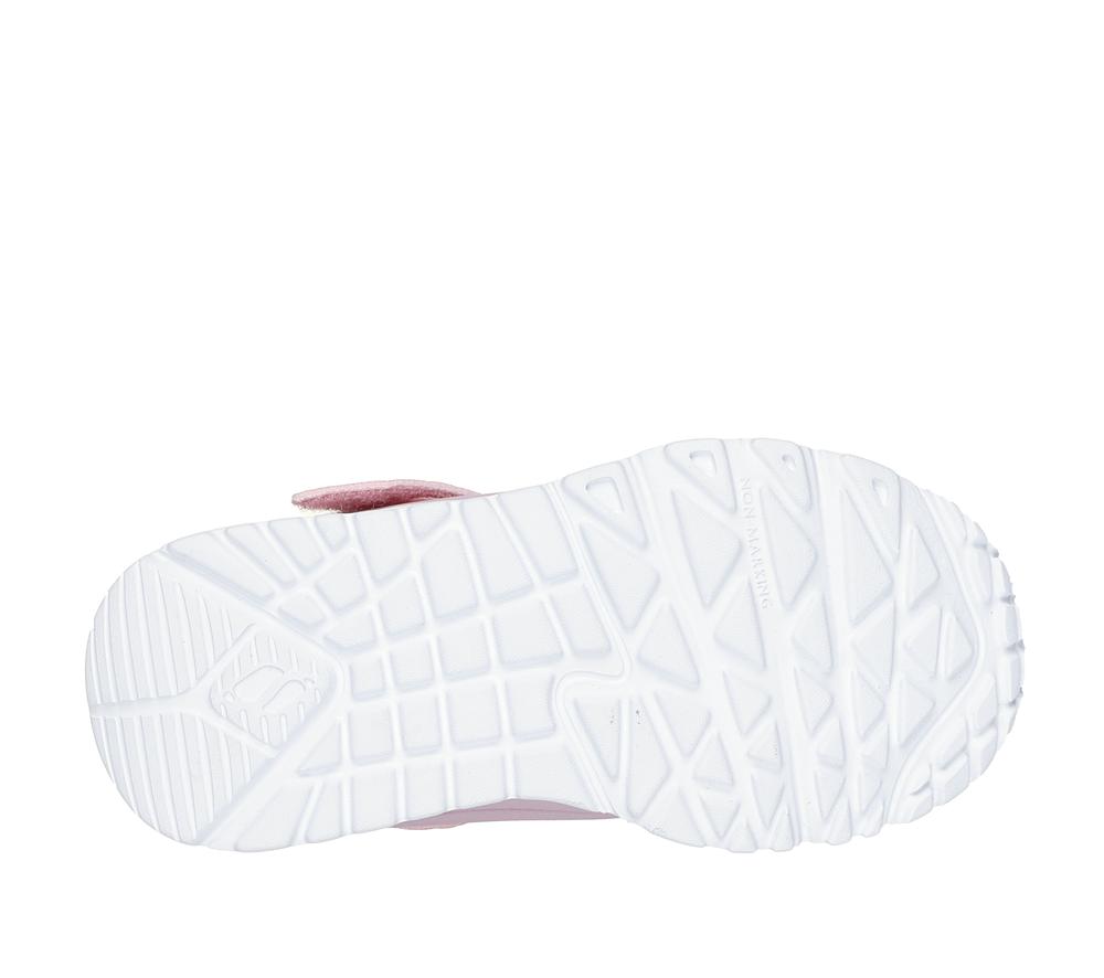 Girls's Skechers Uno Lite - Precious Shimmer Sneakers Pink  USA |  4785-NXURJ