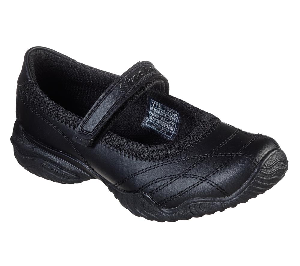 Girls's Skechers Velocity - Pouty Sneakers Black  USA |  1684-GUBKI