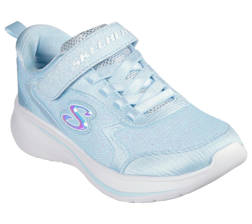 Girls's Skechers Wave 92 Sneakers Light Blue  USA |  4680-YOVAT