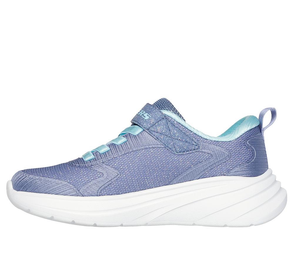 Girls's Skechers Wave 92 Sneakers Slate Light Navy Blue  USA |  2956-FJITN