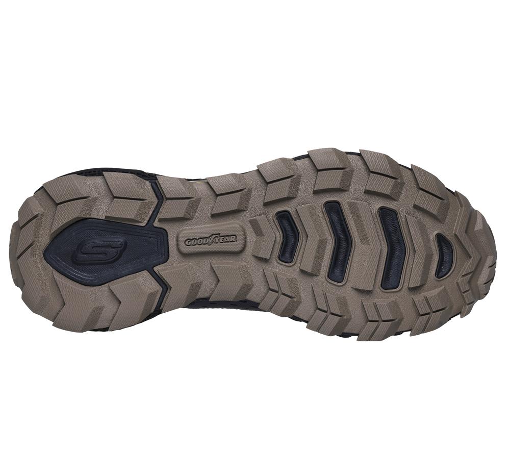 Men Skechers 3D Max Protect Sneakers Black / Red  USA |  3218-ZAWQM