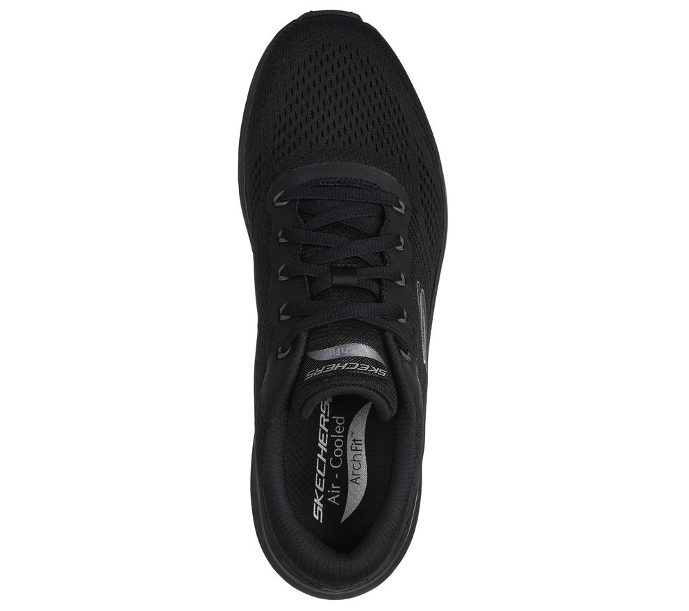 Men Skechers Arch Fit 2.0 Sneakers Black  USA |  8520-ATEFL