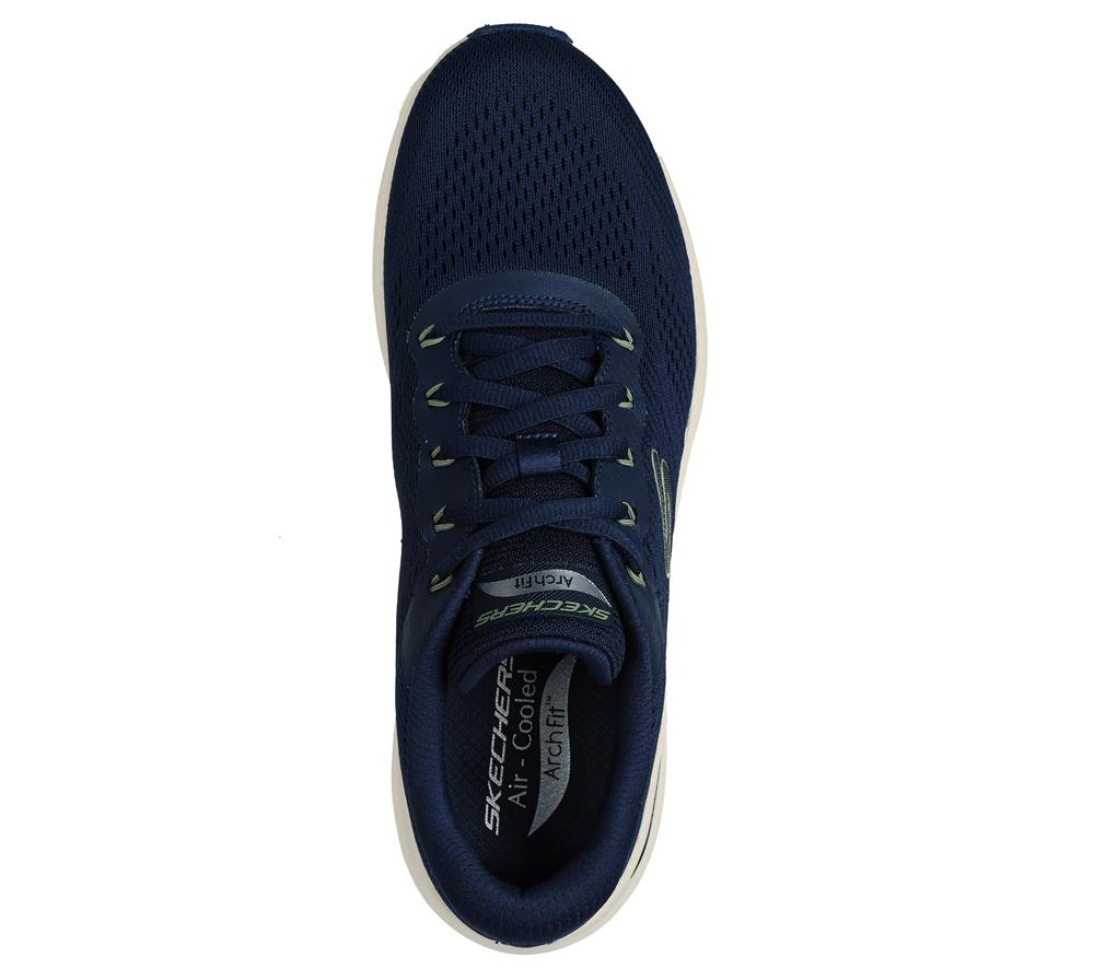 Men Skechers Arch Fit 2.0 Sneakers Navy  USA |  8792-BXLVE