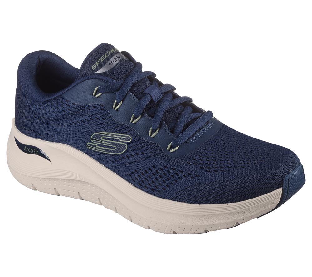 Men Skechers Arch Fit 2.0 Sneakers Navy  USA |  8792-BXLVE