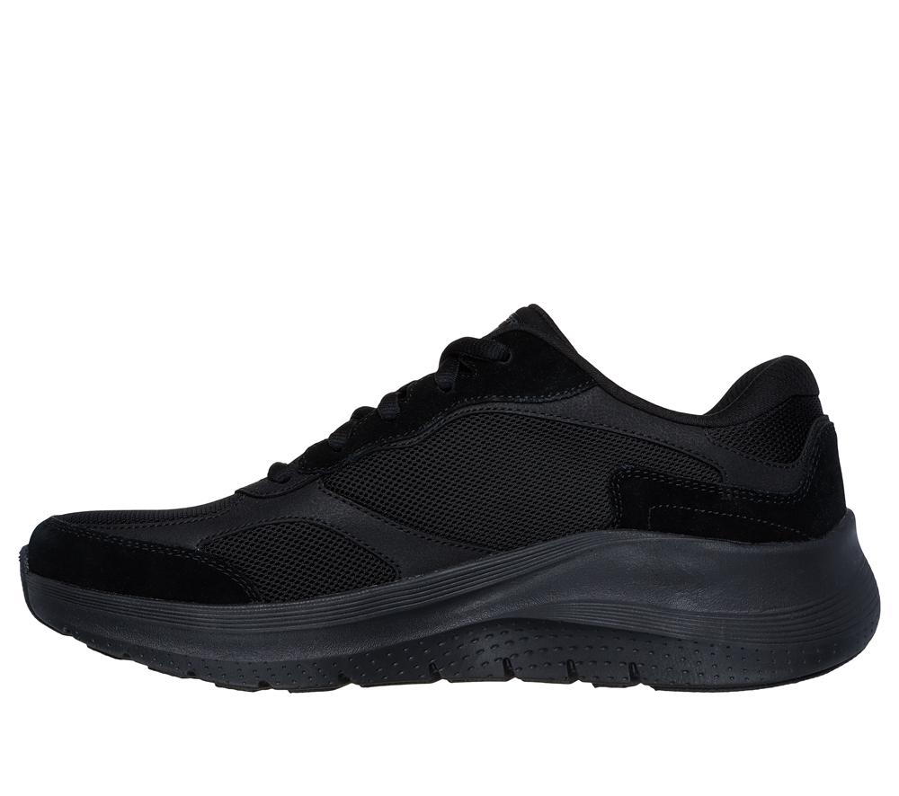 Men Skechers Arch Fit 2.0 - The Keep Sneakers Black  USA |  2786-YQSOD