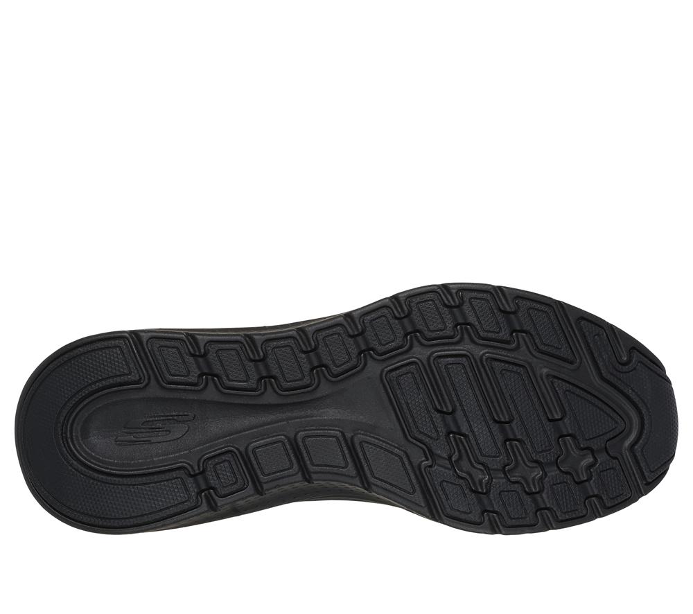 Men Skechers Arch Fit 2.0 - Vallo Slip On Shoes Black  USA |  3056-UAGJD