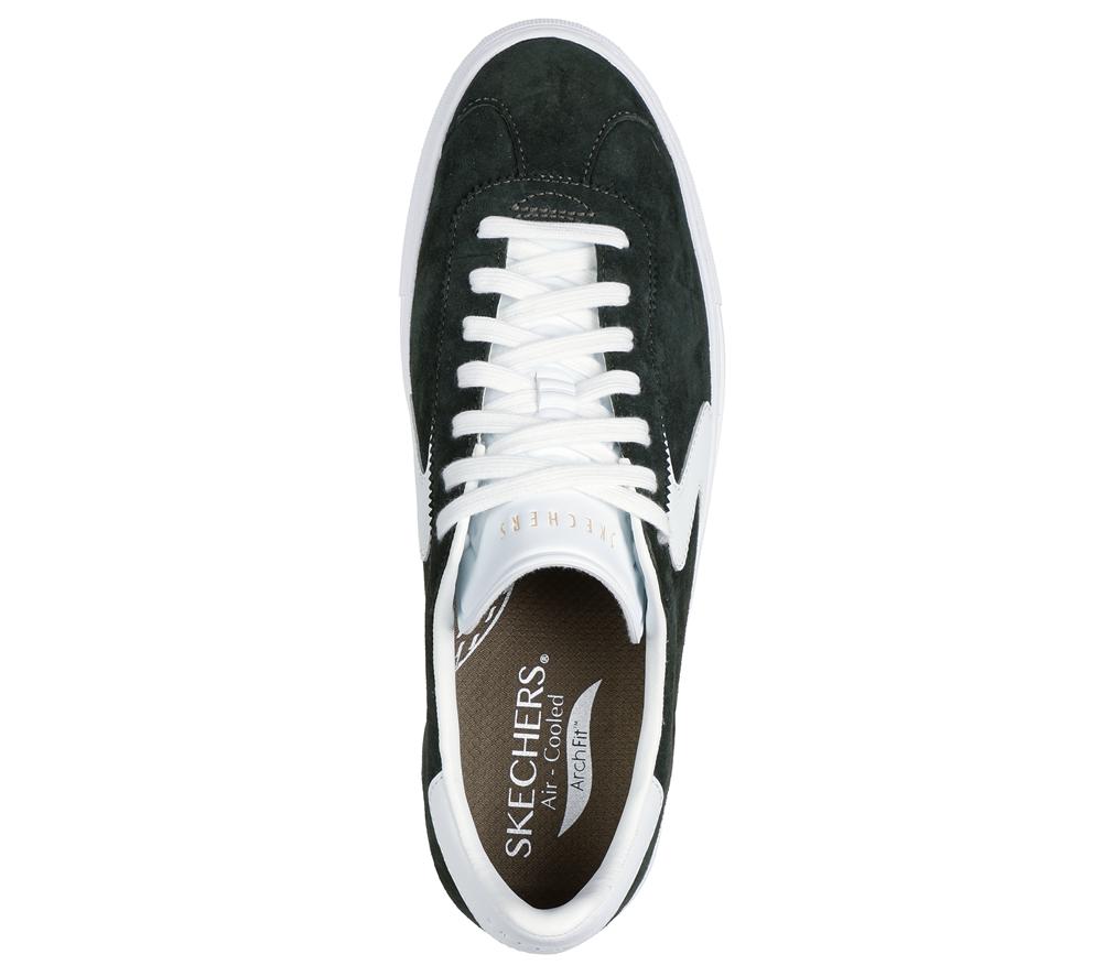 Men Skechers Arch Fit Legend - Hamor Lace Up Olive  USA |  6708-XFBWR