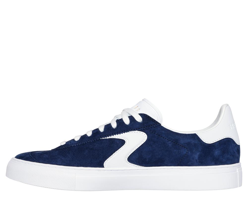 Men Skechers Arch Fit Legend - Hamor Sneakers Navy  USA |  0172-UFQNX
