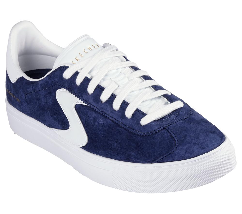 Men Skechers Arch Fit Legend - Hamor Sneakers Navy  USA |  0172-UFQNX