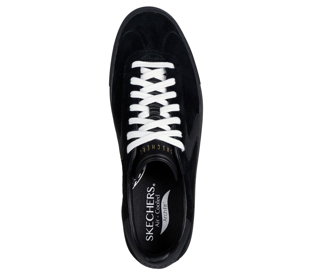 Men Skechers Arch Fit Legend - Hamor Sneakers Black  USA |  9164-JAREV