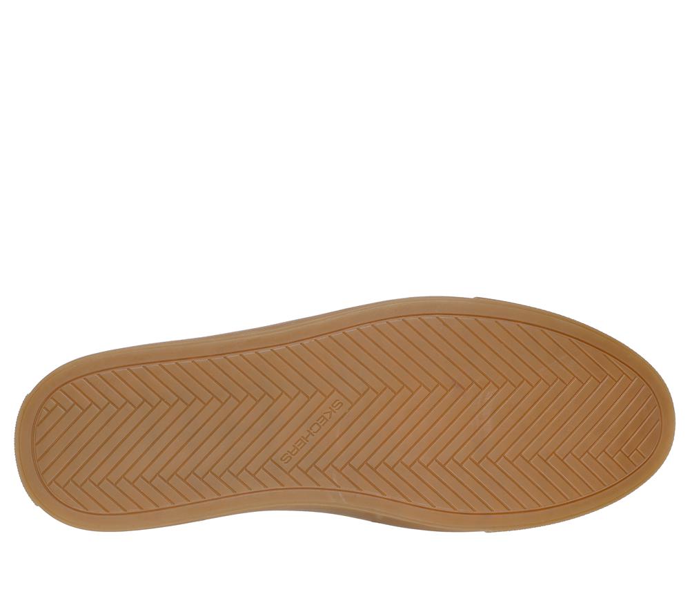 Men Skechers Arch Fit Legend - Romah Lace Up Sand Khaki / Natural  USA |  1078-ELBKV