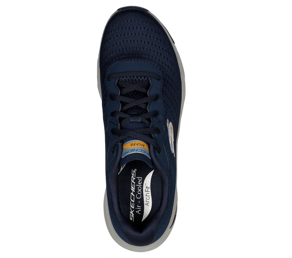 Men Skechers Arch Fit - Infinity Cool Sneakers Navy  USA |  0685-DNUJK