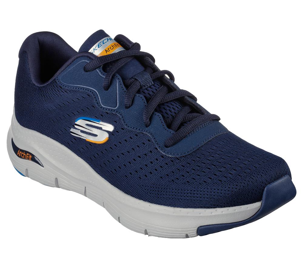 Men Skechers Arch Fit - Infinity Cool Sneakers Navy  USA |  0685-DNUJK