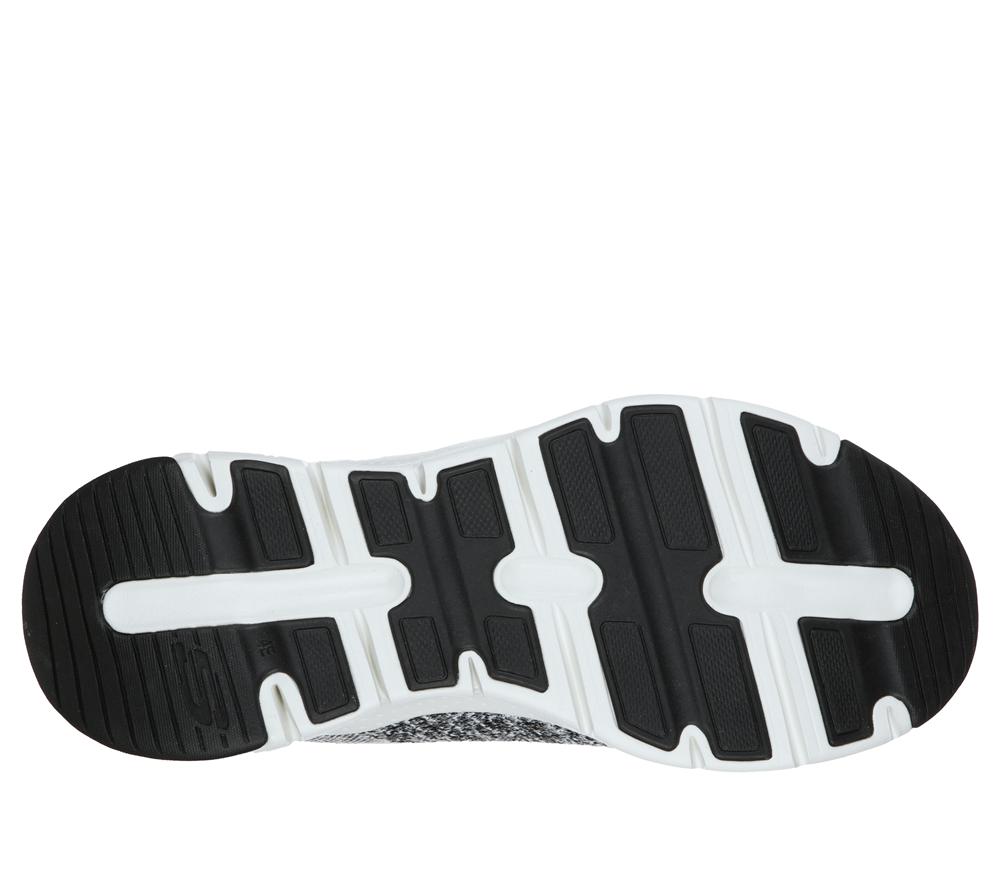 Men Skechers Arch Fit - Paradyme Lace Up White / Black  USA |  5209-FHMYZ